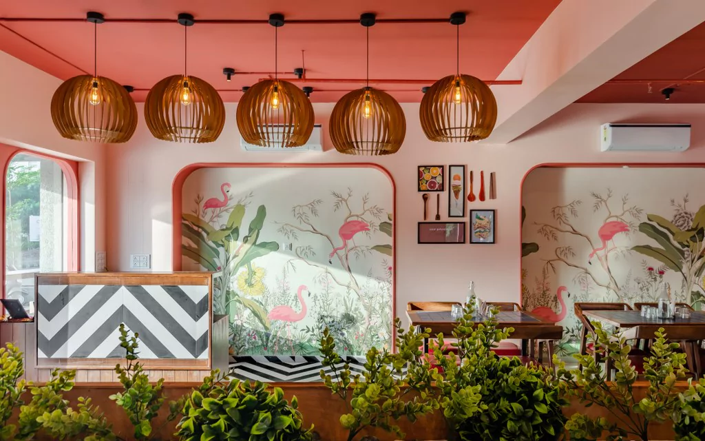 Salmon Palette Project by Vivid Decor | The Architects Diary