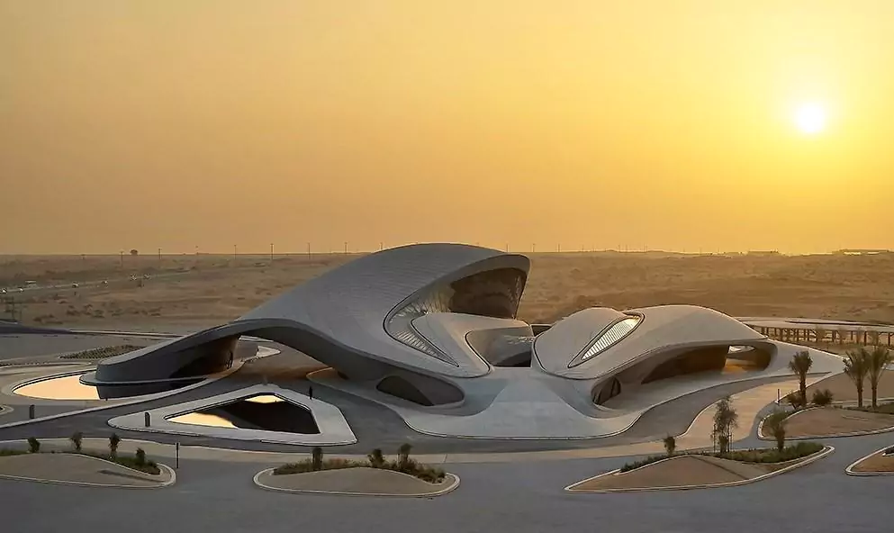 BEEAH Headquaters - An eco-friendly organic structure | Source: Zaha Hadid Architects