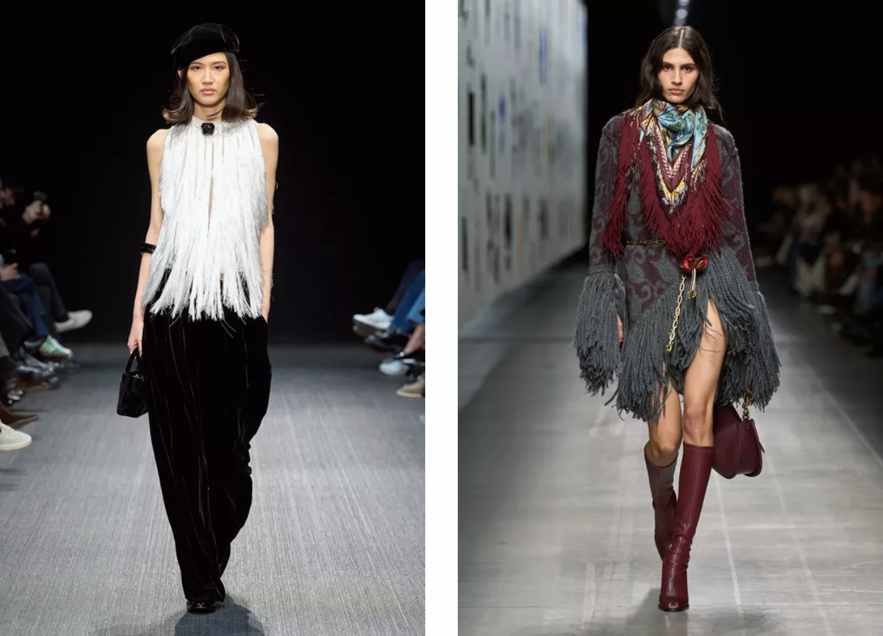 Emporio Armani FW25 (left) & Etro FW25 (right) | Vogue Scandinavia