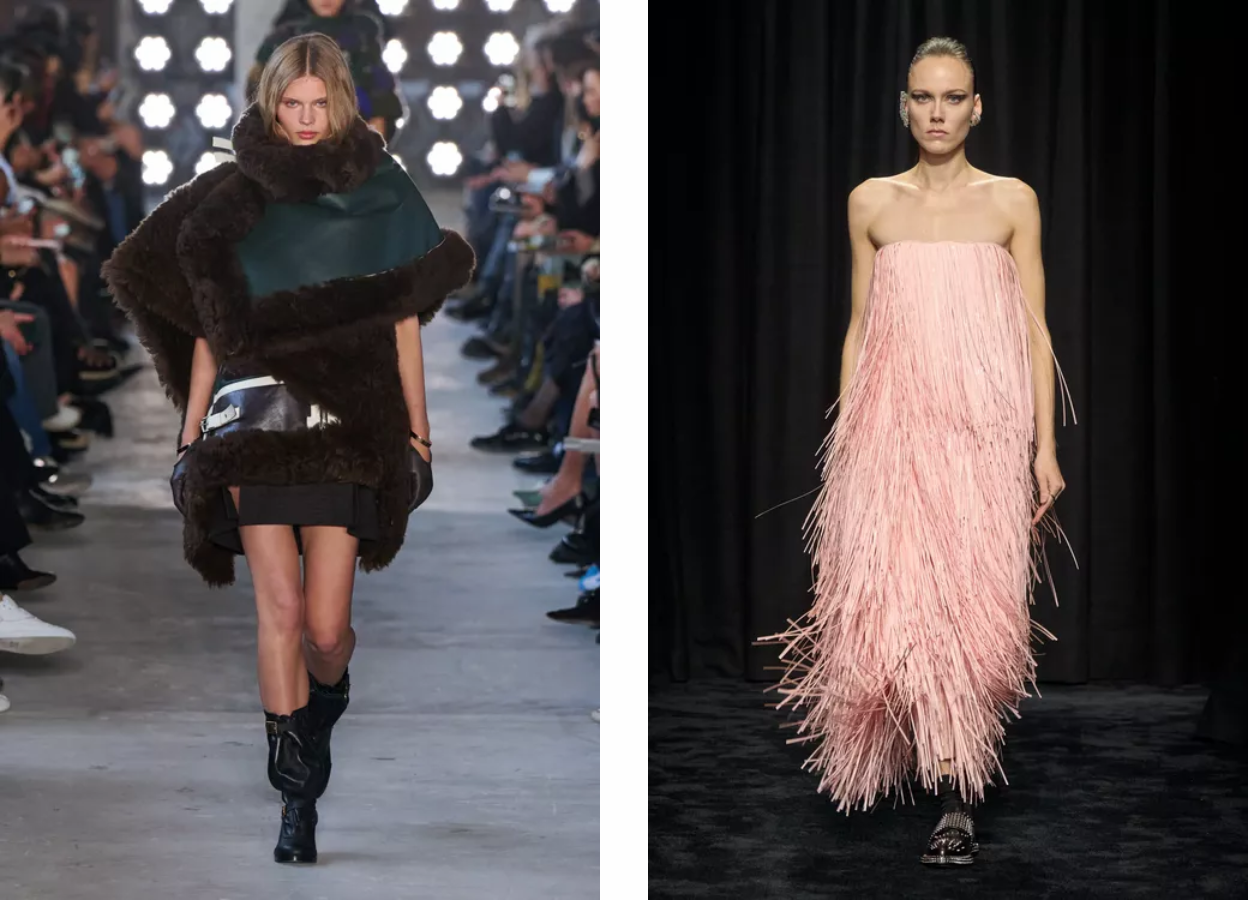 Sacai FW25 (left) & Jil Sander FW25 (right) | Vogue Scandinavia