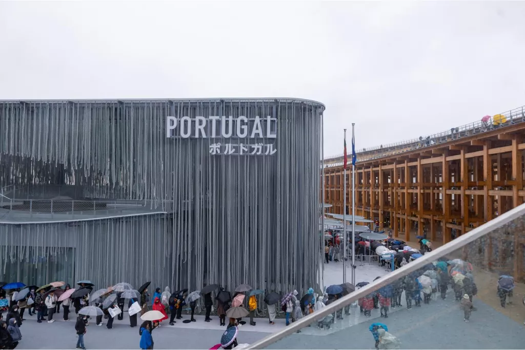 Portugal Pavilion: A Structure Crafted With Suspended Ropes & Recycled Nets | Archdaily