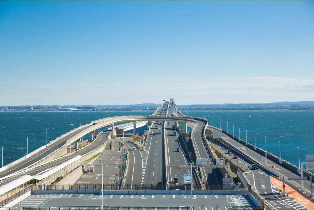 Close-up View of the Floating Parking | gltjp
