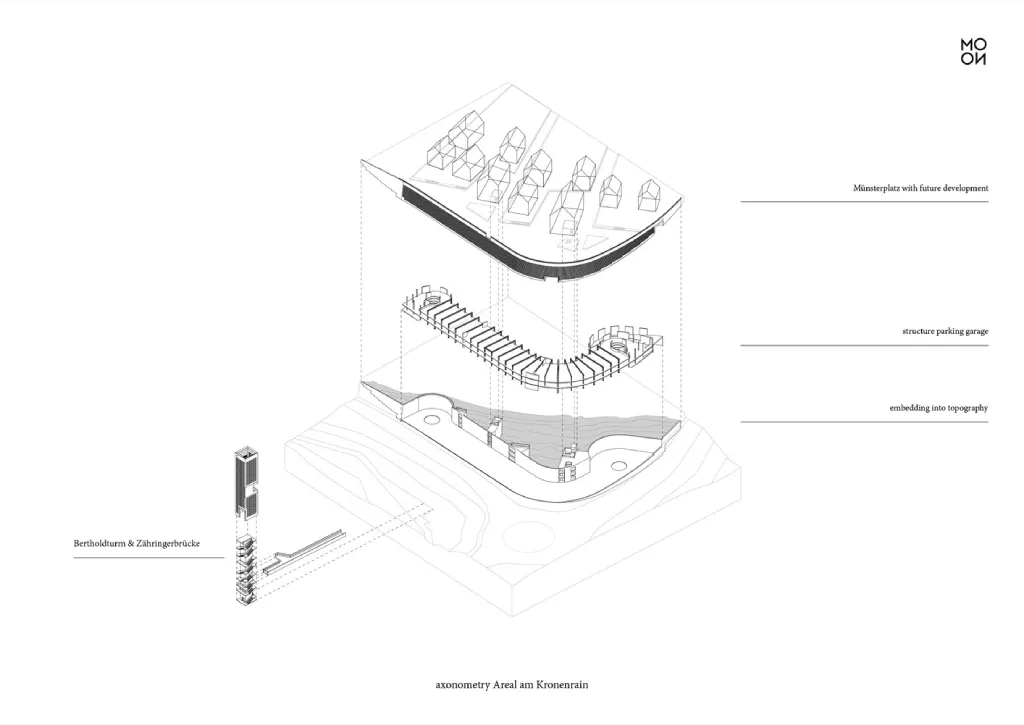Exploded Axonometric Diagram of the Structure | Arch Daily