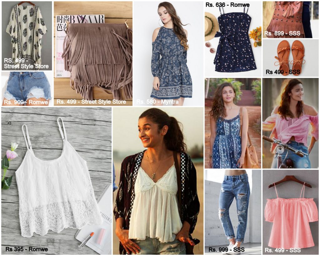 Alia bhatt dear zindagi outfits best sale