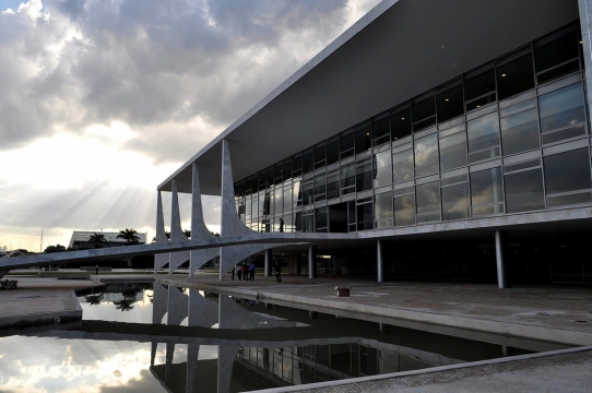The Planalto Presidential Palace in Brasilia