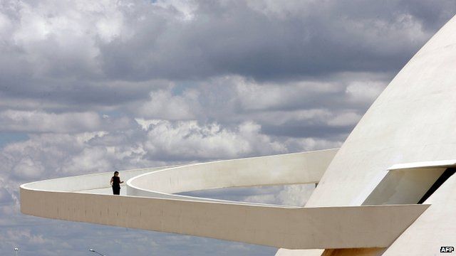 ramp of Brasilia National Museum