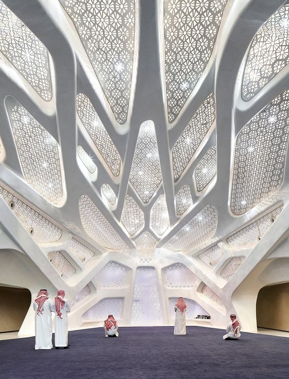 Zaha Hadid Architects' new hexagonal KAPSARC campus in Riyadh
