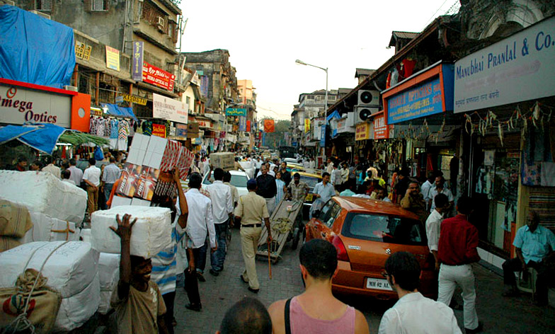 Street Scape in Mumbai, India