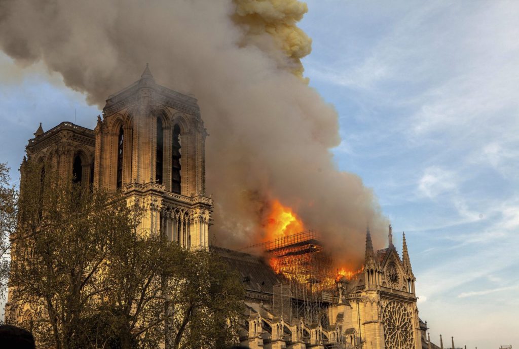 Notre Dame De Paris - Firestruck in April 2019