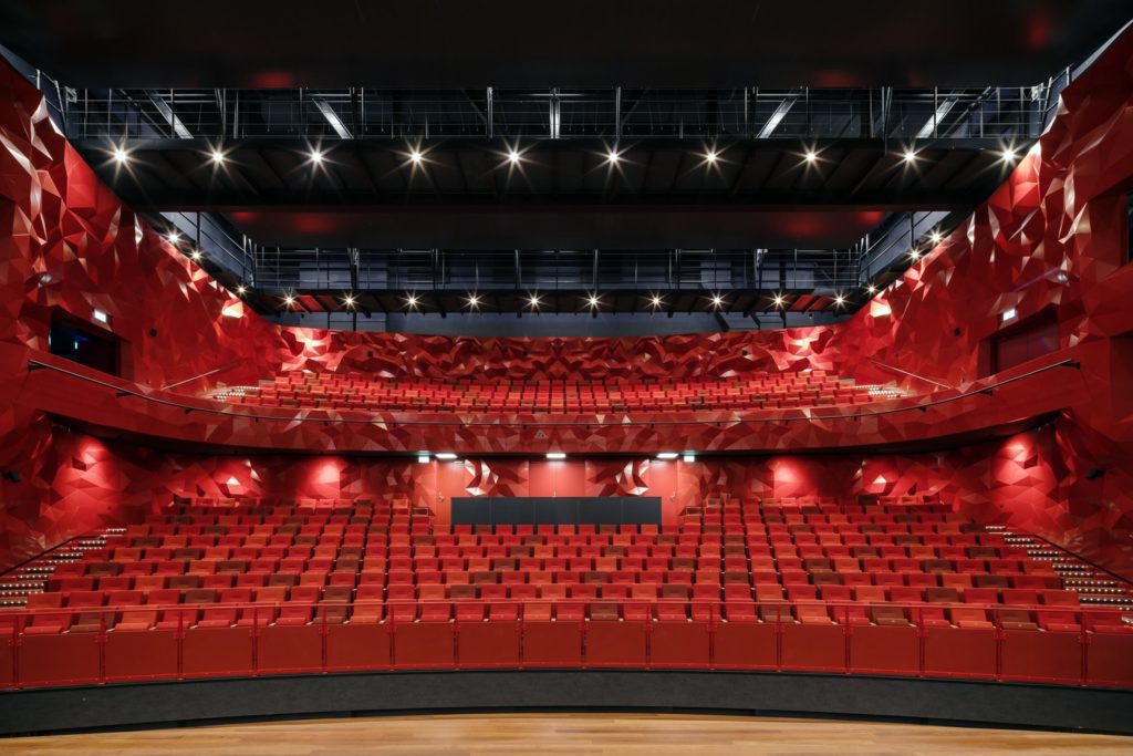 Seating Plan in Zuidplein Theatre by De Zwarte Hond P.C.