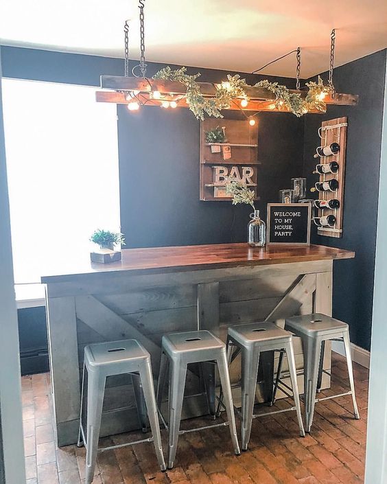 simple home bar