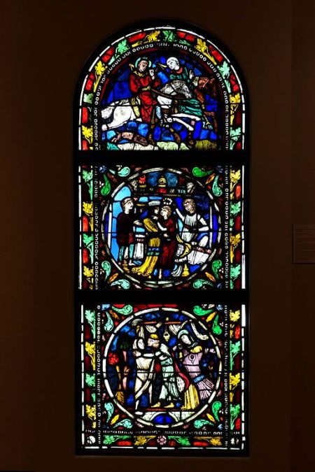 Stained_glass_window_with_the_Parable_of_the_Prodigal_Son,_France,_c._1215-1225,_pot_metal,_glass,_vitreous_paint_-_Krannert_Art_Museum,_UIUC_-_DSC06358